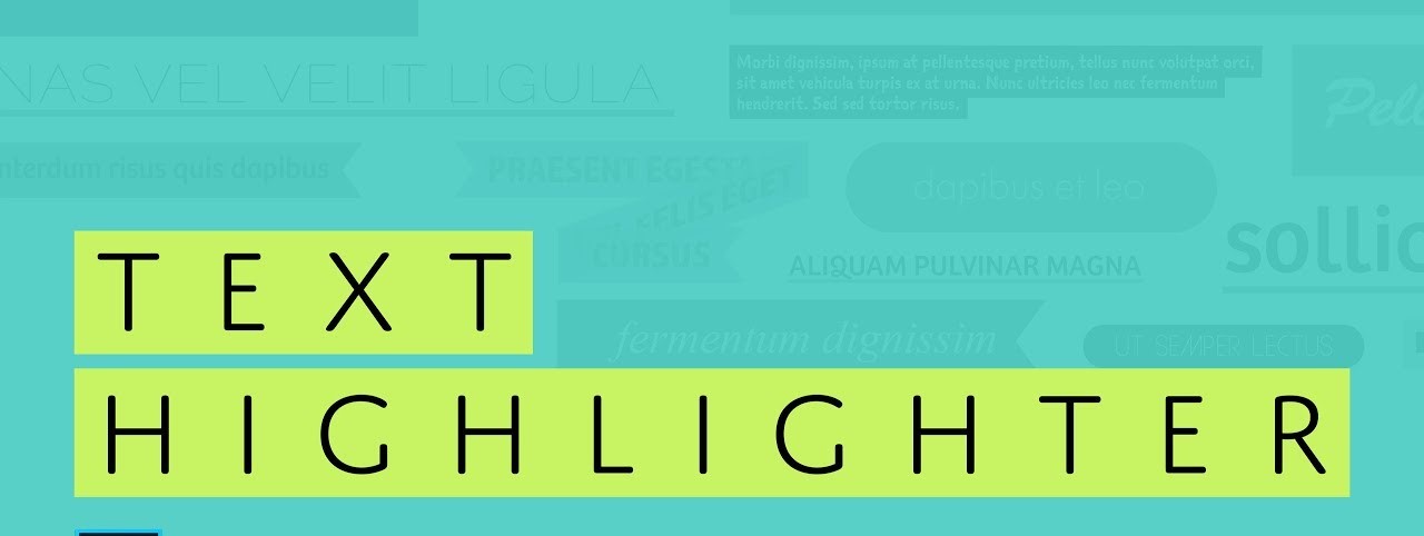 Highlight Text Feature